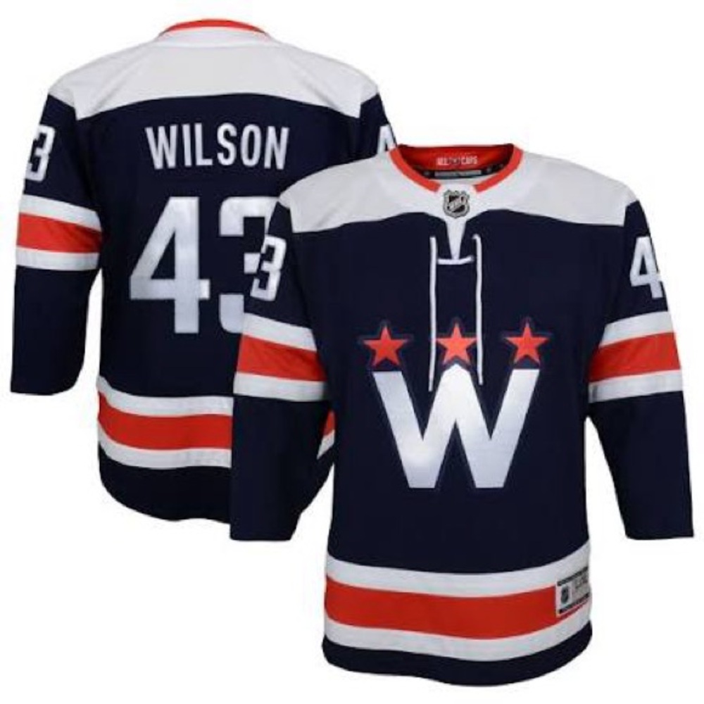 NHL Washington Capitals Tom Wilson 20/21 Alternate Jersey
